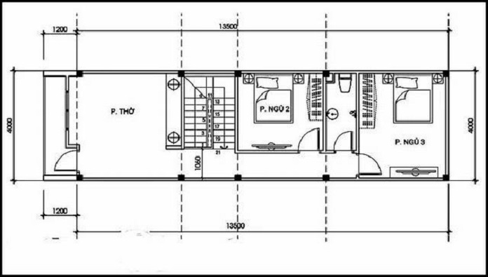 Ảnh 36: Mặt bằng công năng tầng 2