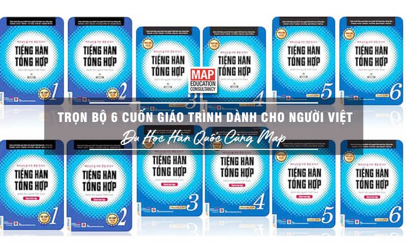 Trọn bộ 6 giáo trình tiếng Hàn tổng hợp cho người mới bắt đầu