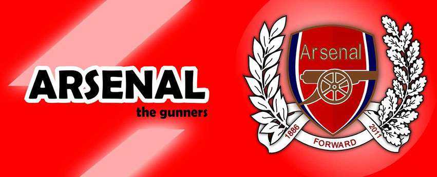 Cover facebook về câu lạc bộ Arsenal số 10