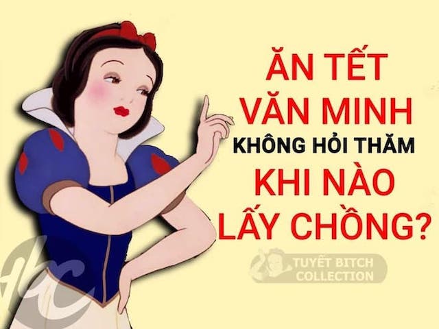 Không hỏi bao giờ lấy chồng trong ngày Tết