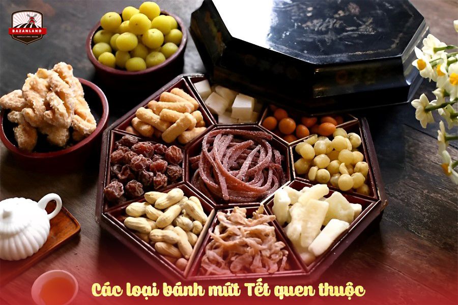 20+ loại bánh mứt Tết quen thuộc mang phong vị Tết cổ truyền