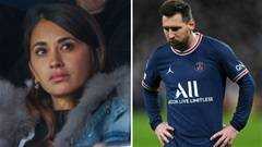 Vợ Messi ngấn lệ khi chồng bị CĐV PSG la ó