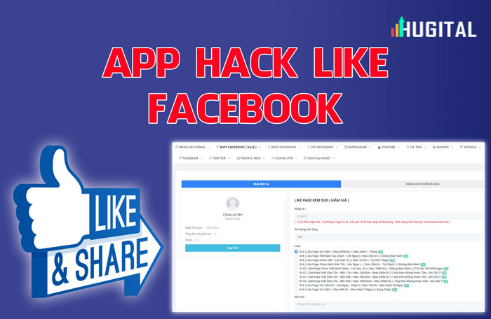 Những app hack like facebook hữu ích bạn có thể sử dụng