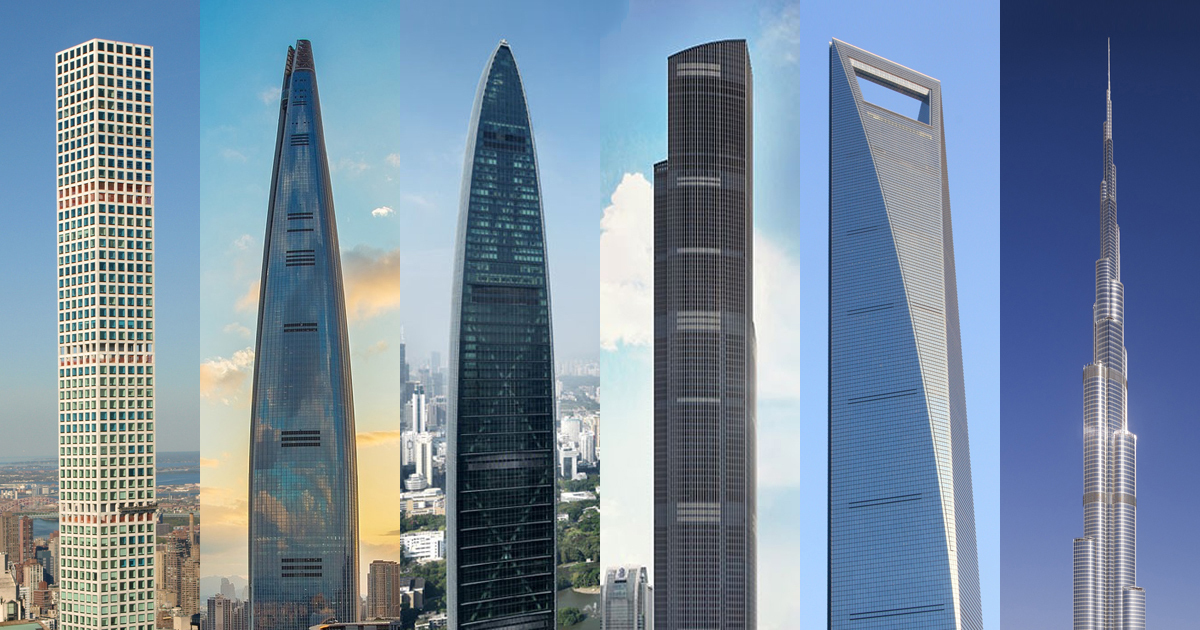 Top 25 tòa nhà cao nhất Thế giới - Hội Kiến Trúc Sư Việt Nam