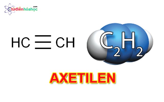 Công thức cấu tạo Axetilen