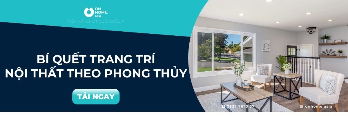 Bí quyết trang trí nội thất theo phong thủy