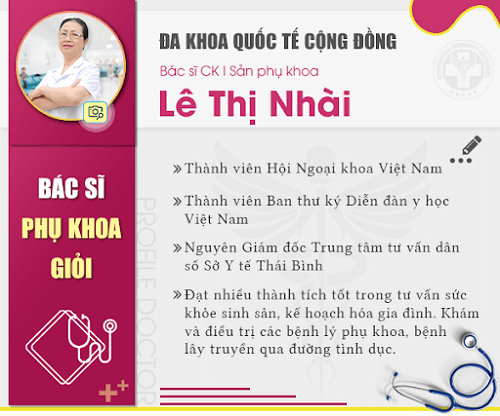 Bác sĩ Lê Thị Nhài