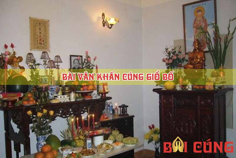 Có hai bài cúng giỗ bố khác nhau