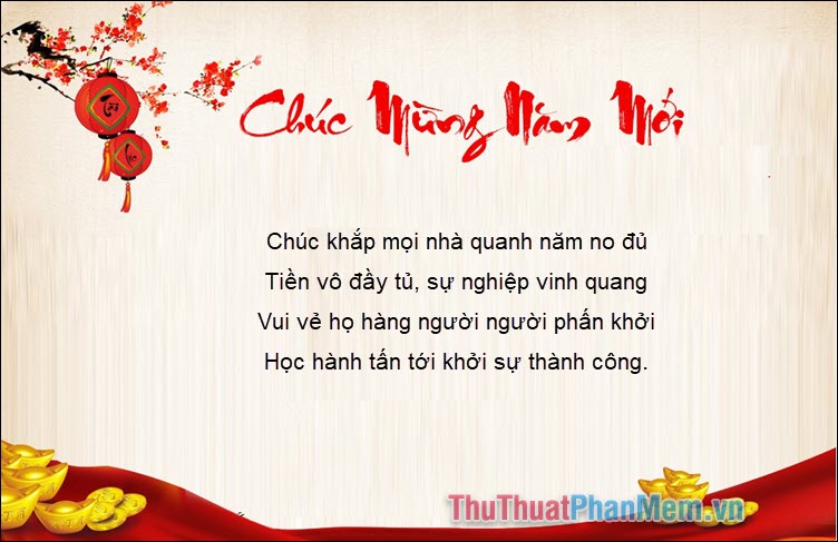 Bài vè chúc Tết