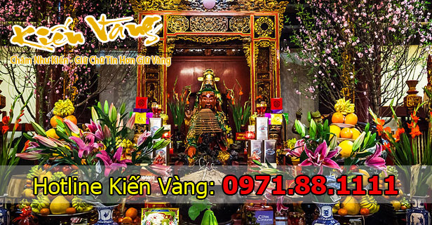 văn khấn xin bỏ bàn thờ Thần Tài