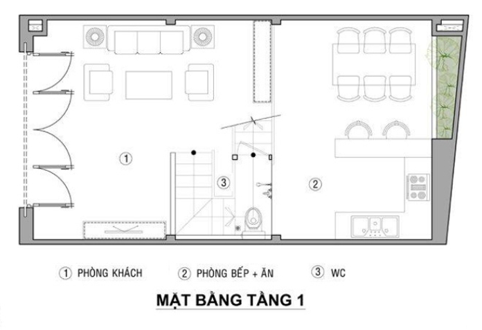 nhà nhỏ đẹp 40m2