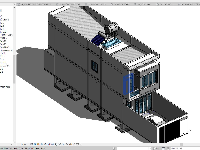file revit nhà phố 2 tầng