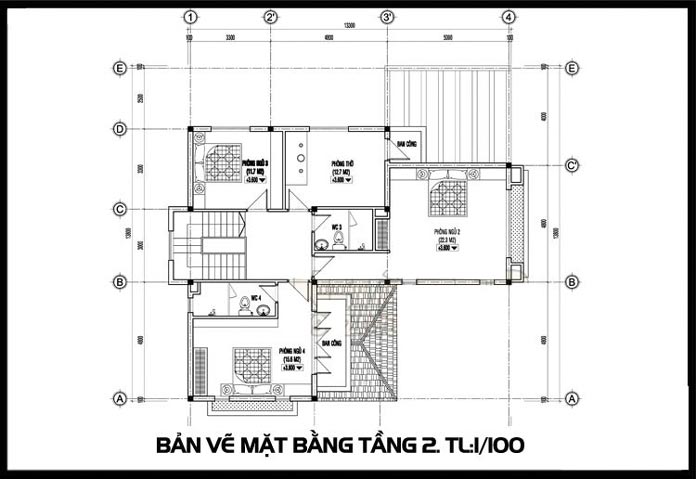 thiet ke nha 2 tang 7x10