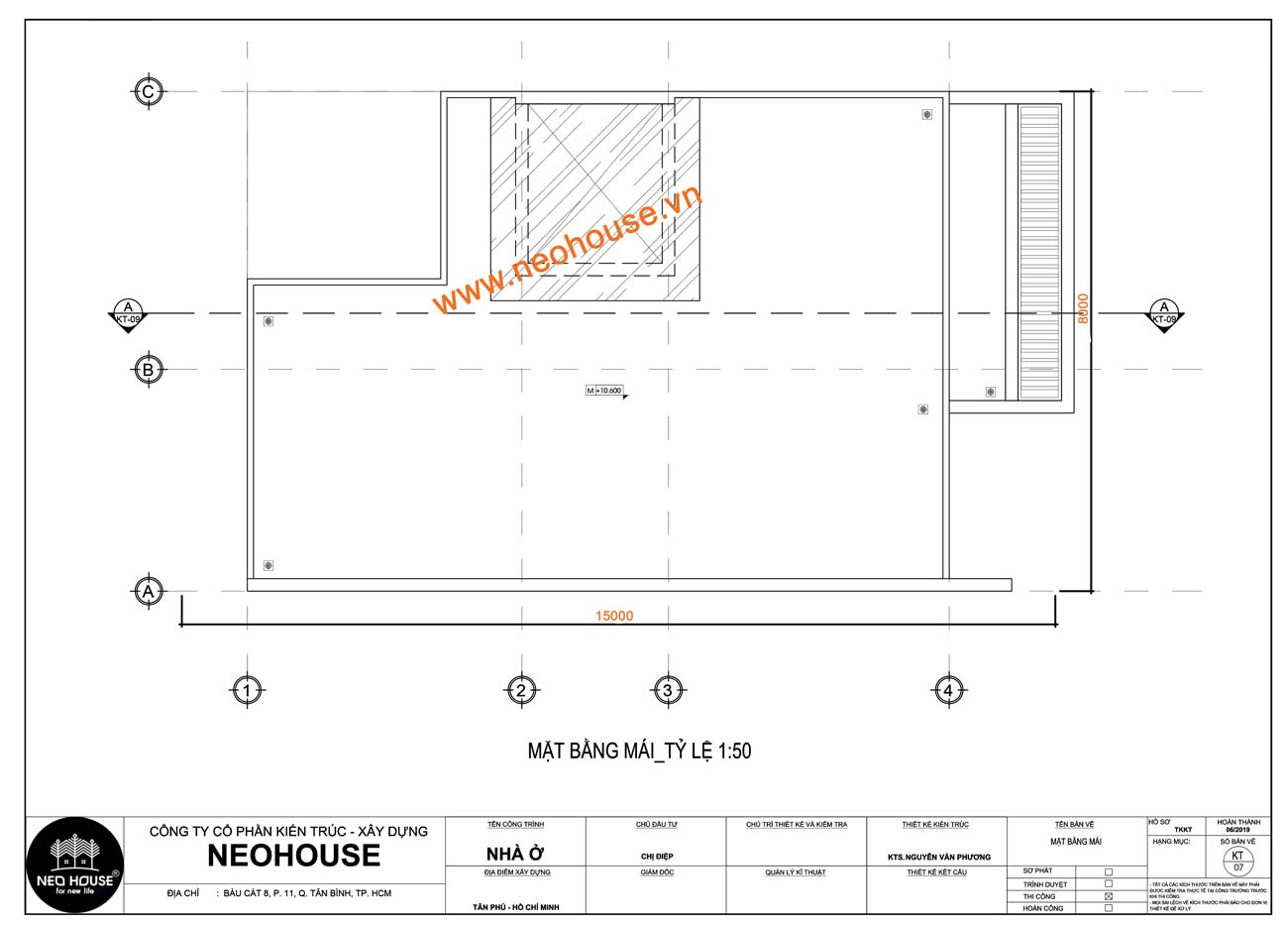 bản vẽ thiết kế kiến trúc nhà phố. Ảnh 3