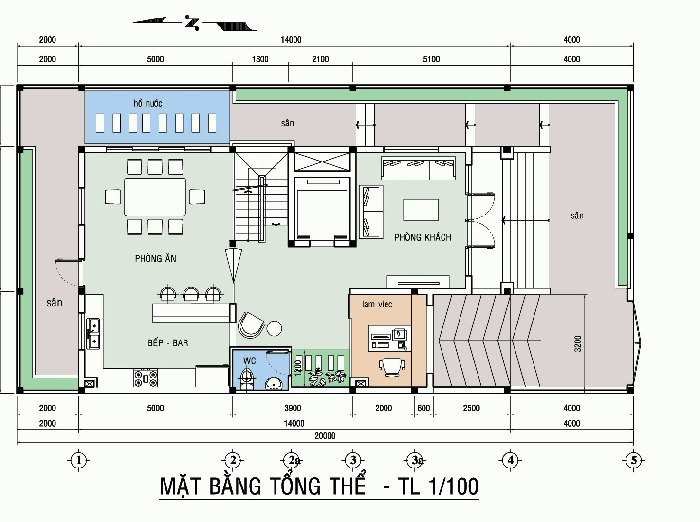 Bản vẽ bố trí tổng thể