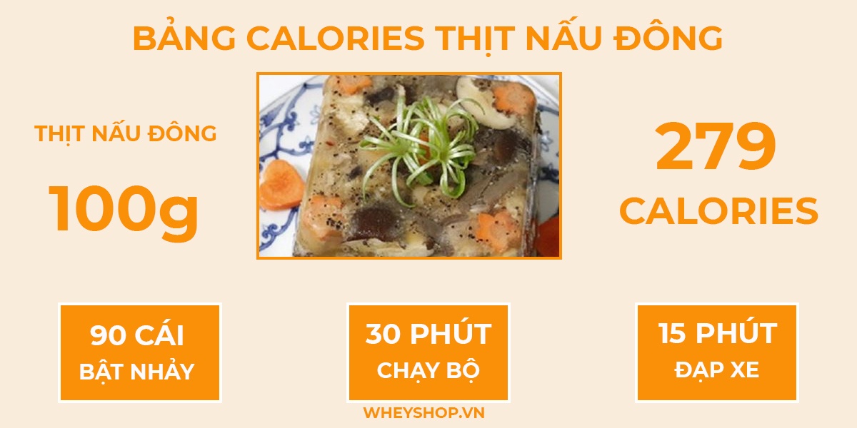 Cùng WheyShop tham khảo các món ăn và bảng calories dinh dưỡng món ăn ngày Tết chi tiết nhất qua bài viết nhé!