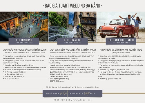 Bảng giá chụp hình cưới của Tuart Wedding tại Đà Nẵng - hình ảnh 2