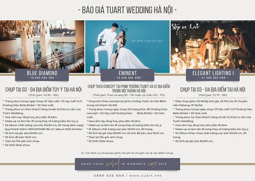Bảng giá chụp hình cưới của Tuart Wedding tại Hà Nội - hình ảnh 2
