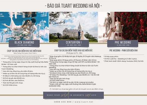 Bảng giá chụp hình cưới của Tuart Wedding tại Hà Nội - hình ảnh 4
