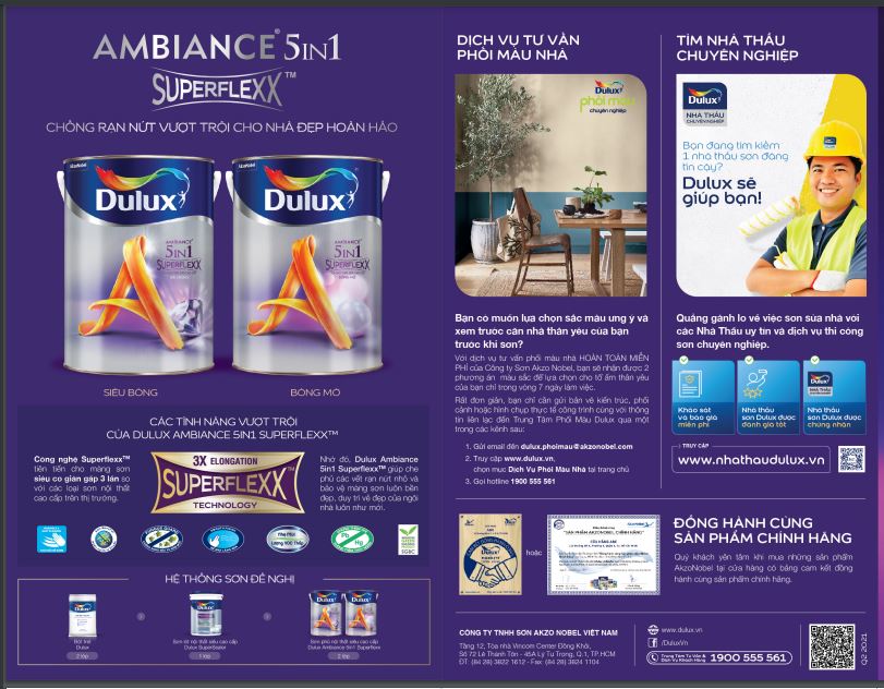 Sơn Dulux Ambiance 5 in 1