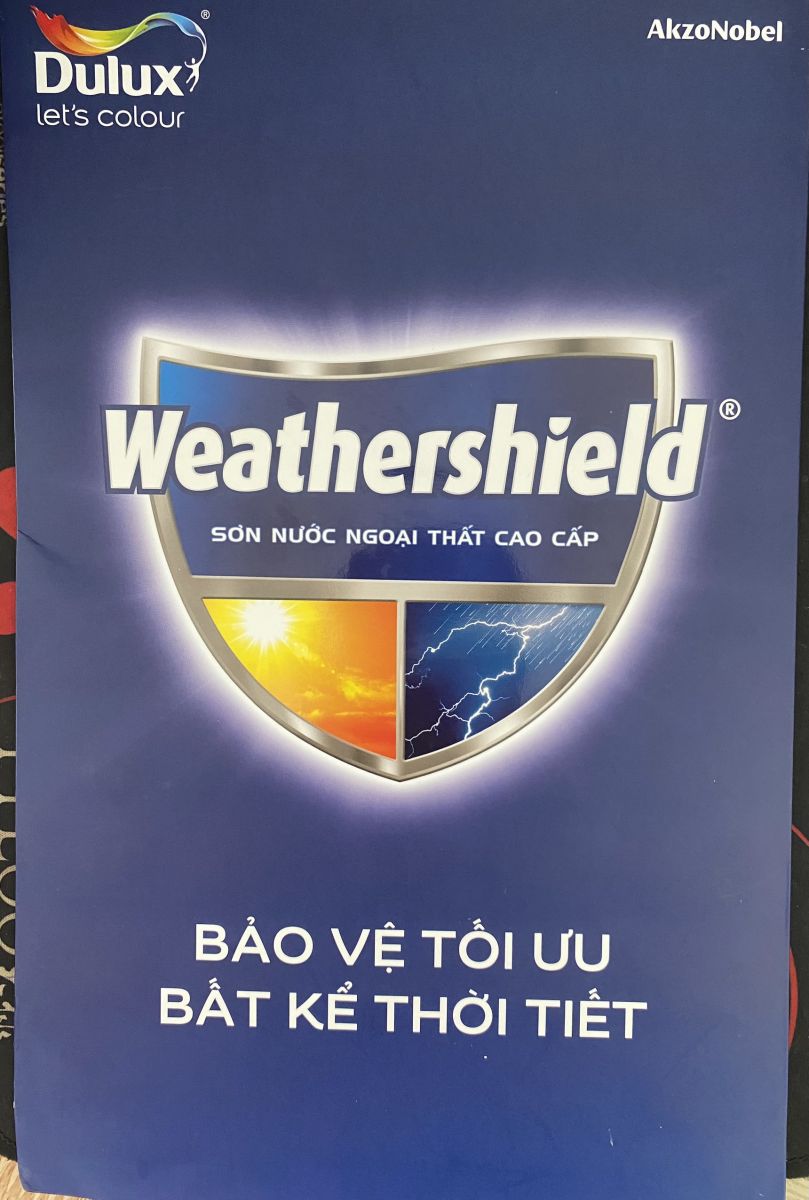 bảng màu dulux weathershield 