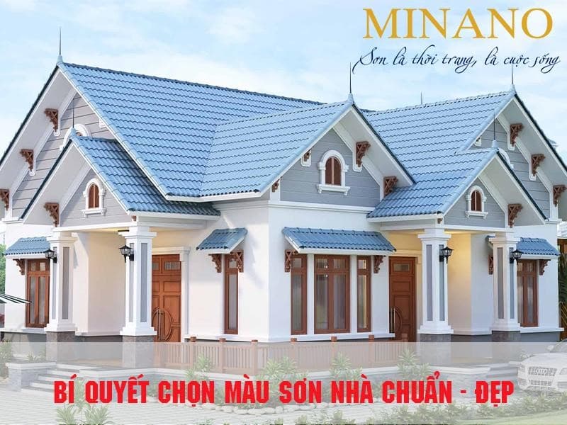 Bí quyết chọn màu sơn nhà đẹp