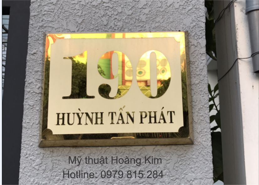 BIỂN SỐ NHÀ ĐẸP - Vietplaza.vn