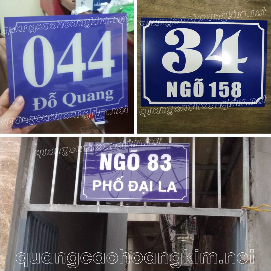 bien so nha bang so nha mica dan decal 1 - BIỂN SỐ NHÀ, BẢNG SỐ NHÀ ĐẸP, SANG TRỌNG, ĐA DẠNG MẪU MÃ