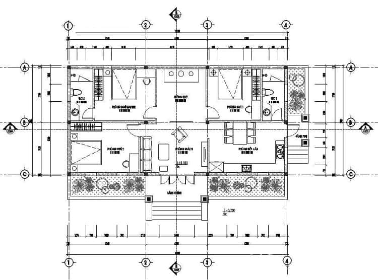 biệt thự nhà vườn cấp 4