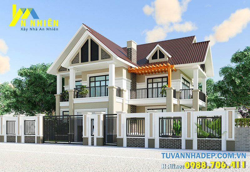 nhà 2 tầng 400m2