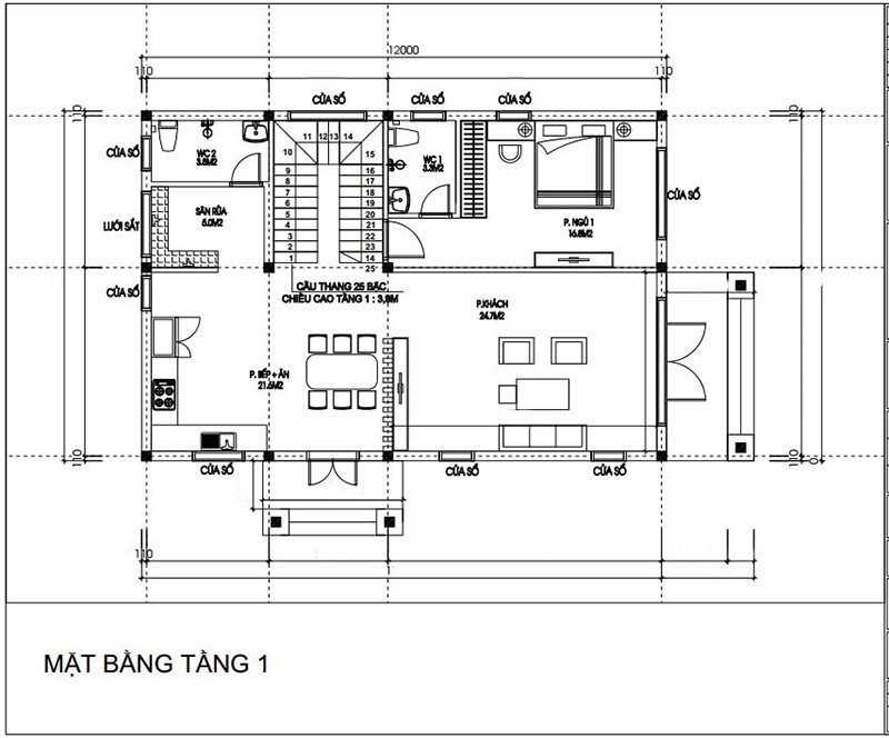 hình ảnh bản vẽ mặt bằng 2d biệt thự