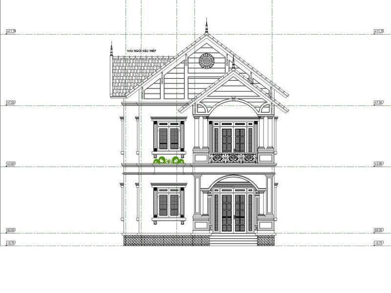 bản vẽ chi tiết hồ sơ kiến trúc