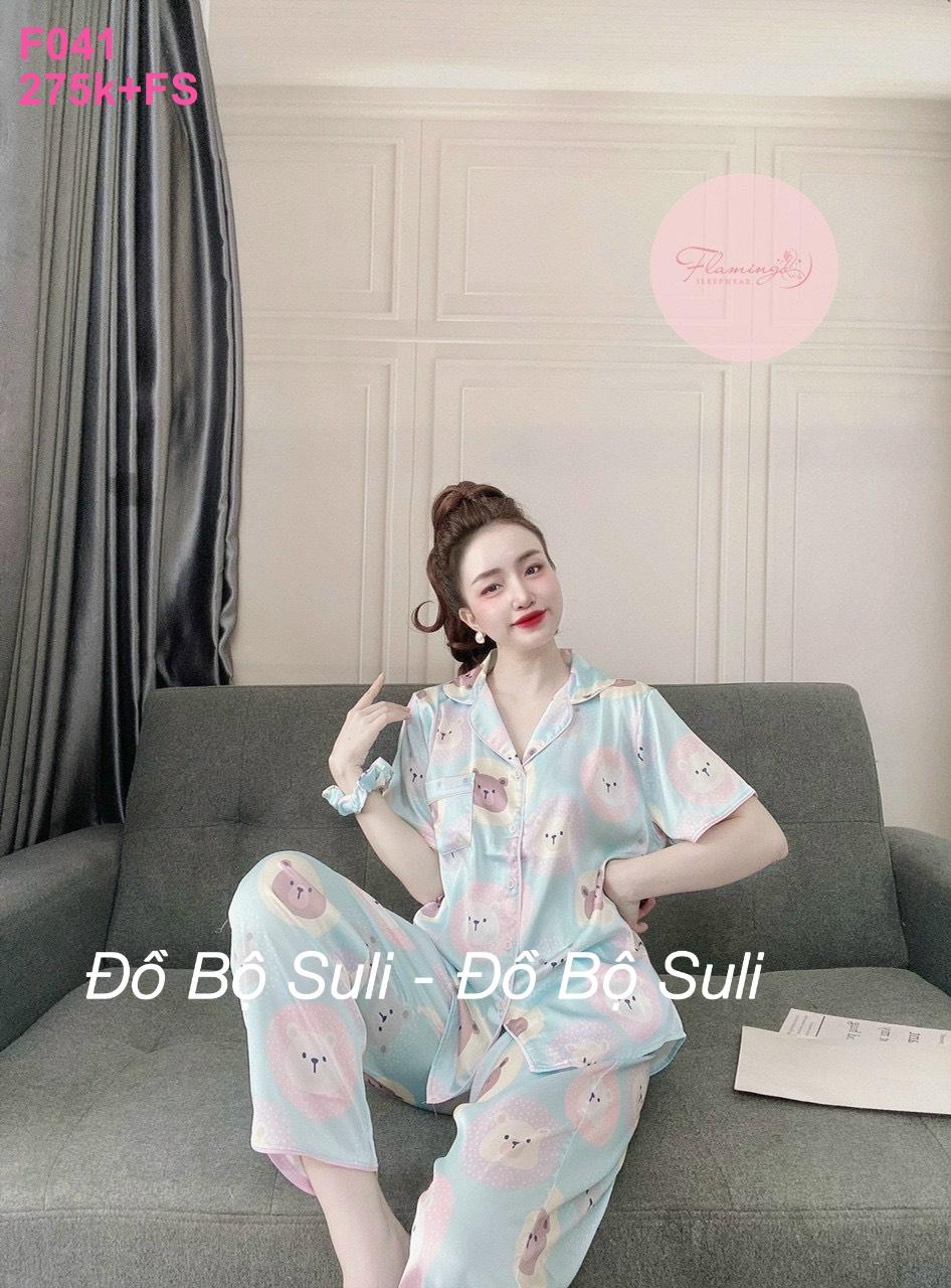 Mẫu pijama dễ thương nhất hiện nay - màu Gấu Xanh Da Trời