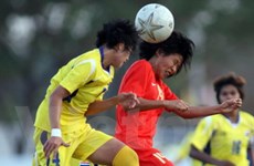 Tuyển bóng đá nữ Việt Nam bị Thái Lan cầm hòa 
