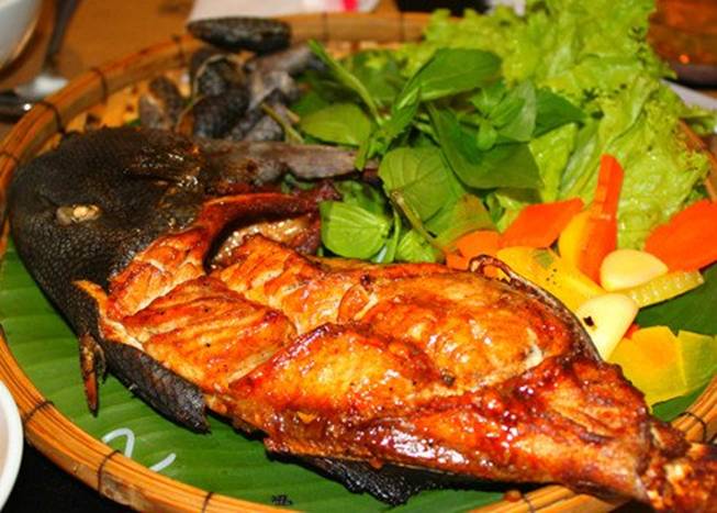 Du Lịch Thái Lan Giá Rẻ: Thơm ngon cá chình nướng Thái Lan