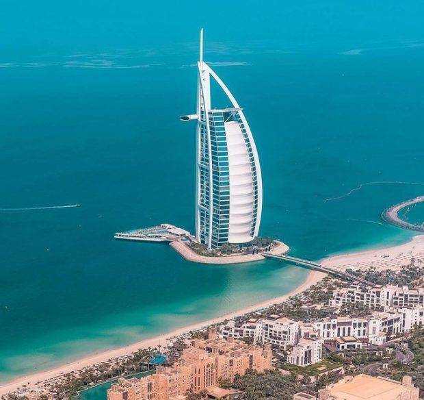 khách sạn 7 sao Burj al-Arab trên Thế Giới