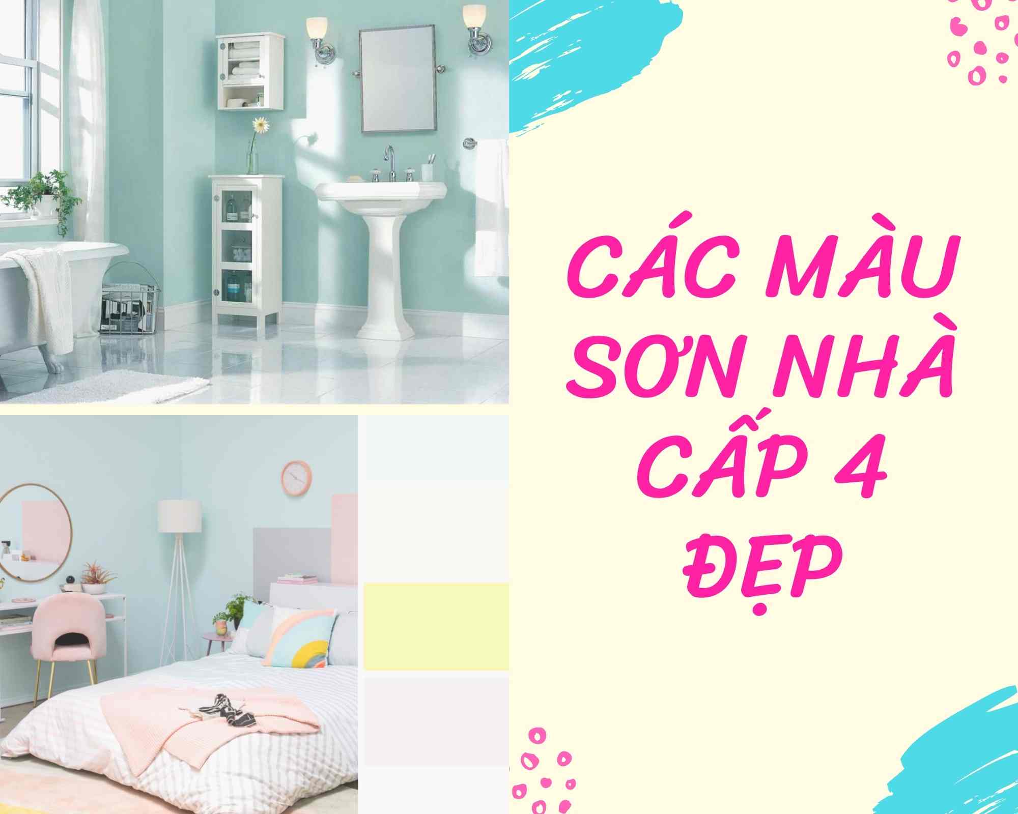 5+ cách phối màu sơn nhà cấp 4 đẹp, hợp xu hướng nhất 2022