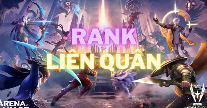 Các Rank trong Liên Quân và bảng reset Rank Liên Quân Mobile