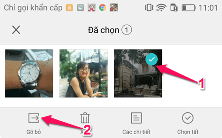 Cách ẩn hình ảnh, video, tài liệu trên Huawei GR5 2017