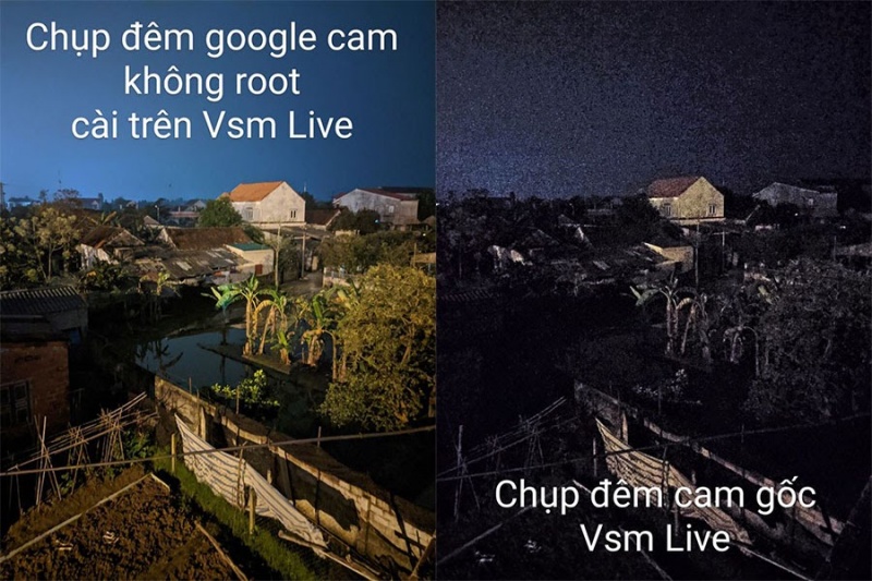 Chụp ảnh đêm với Google Camera