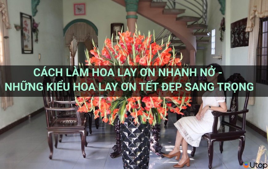 Cách làm hoa lay ơn nhanh nở - Những kiểu hoa lay ơn tết đẹp sang trọng | Tin Tức | UTOP.VN