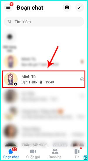 cách mở cuộc trò chuyện bí mật trên Messenger