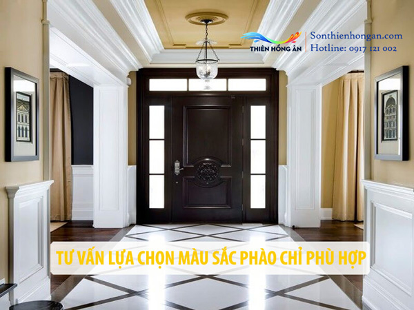 Cách Phối Màu Sơn Phào Chỉ Trần Nhà Đẹp Theo Xu Hướng Hiện Đại