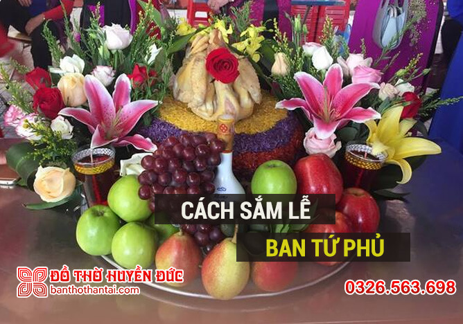 Cách sắm lễ ban Tứ Phủ