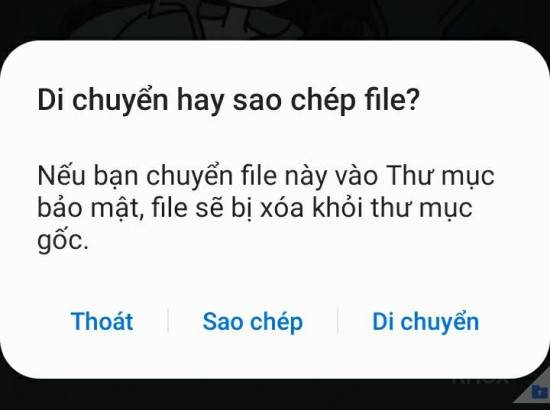 Cách thêm file vào Thư mục bảo mật Samsung