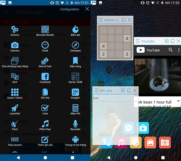 Cách thu nhỏ màn hình Samsung bằng Floating Apps (2)