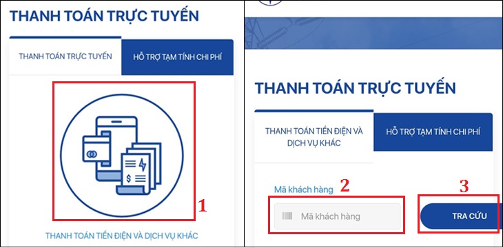 Nhập mã Khách hàng