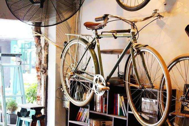 cafe xe đạp