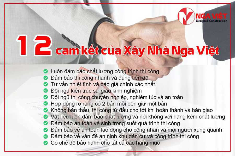 Những cam kết khi sửa nhà tại Nga Việt