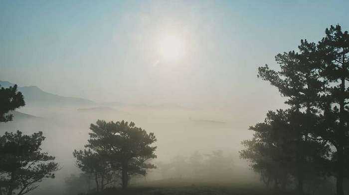 cao nguyên Lâm Viên - ngắm mây mù
